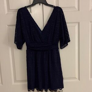 NWOT Navy Parigi Romper